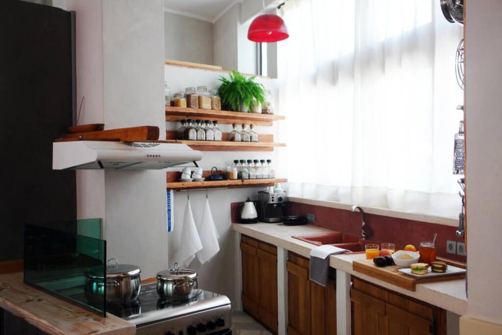 Unique - Spacious Studio With Rooftop / Thissio Atina Dış mekan fotoğraf